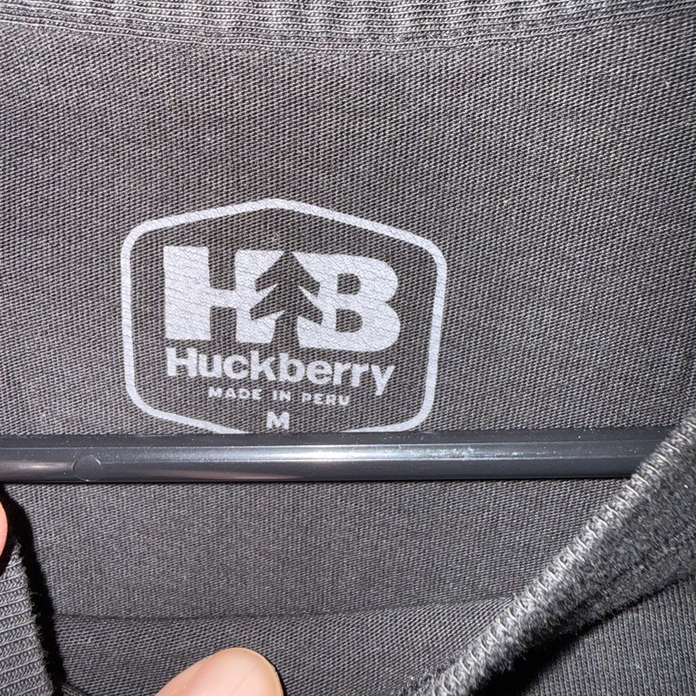 Huckberry Black Tee with Multicolor Eagle Graphic - Picture 3 of 7